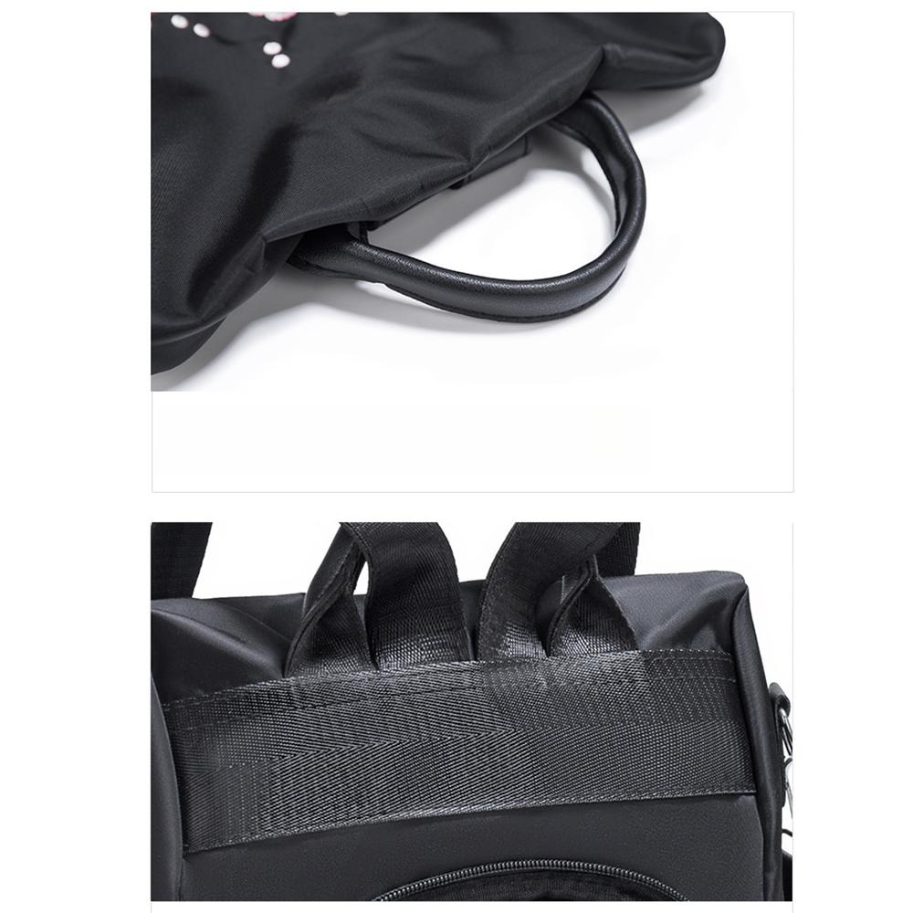 Apsauga nuo vagystės Mada Laisvalaikis Kelionės Atspari dilimui Kuprinė Moteriška Oksfordo audinio Gėlių siuvinėjimas Mokyklinė kuprinė Kuprinė mergaitėms