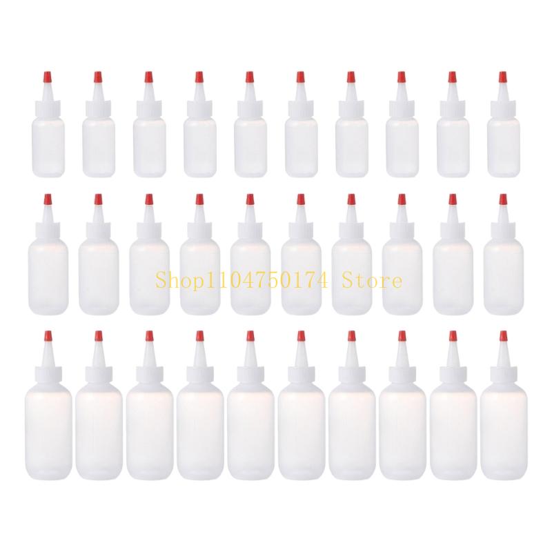 Pack of 30 Soft Squeeze Condiment Bottles With Measurement Marks Leak proof Design Kitchen Essential top sale