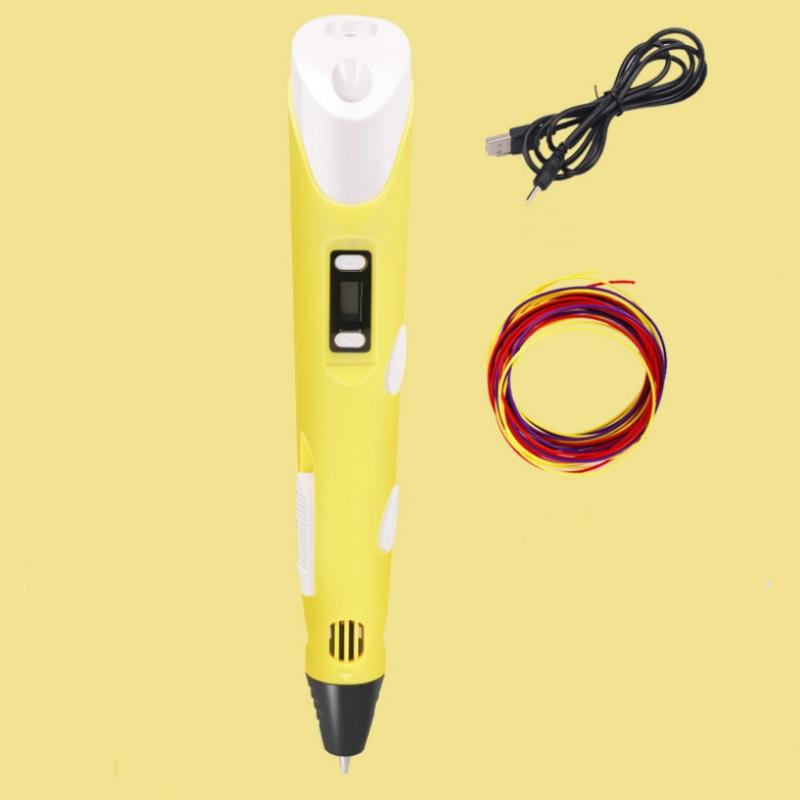 3D Printer Pen With PLA Filament Magic Maker Arts for Student Gift Printing Drawing Pen