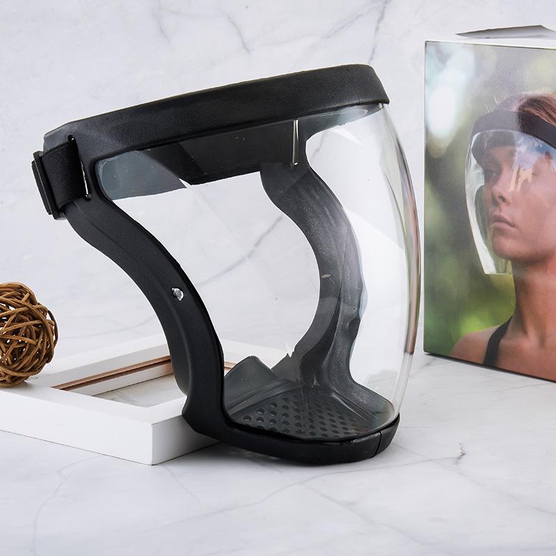 Mască de protecție Protector facial transparent Mască facială de protecție Mască de siguranță în aer liber Capac pentru cap Protecție la locul de muncă Rezistent la stropire