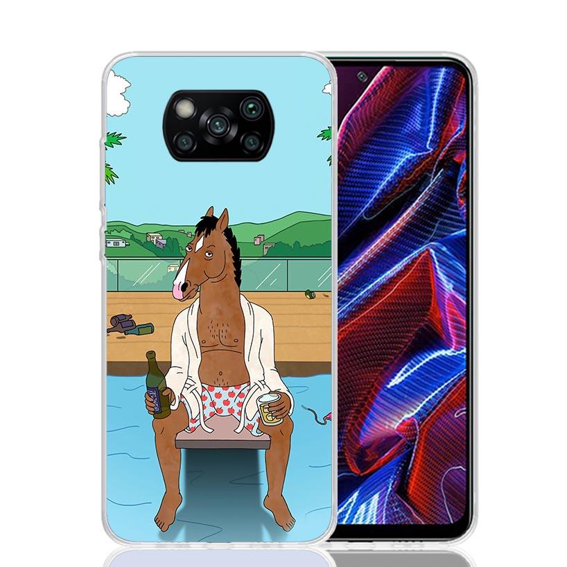 

Cartoon B-BoJack Horsemans Phone Case For Xiaomi Poco F7 Ultra X7 X6 Pro X5 Redmi 15 15C 13 13C 12 12C 10 10A 10C 9 9A 9C 9T She Redmi 15C 4G
