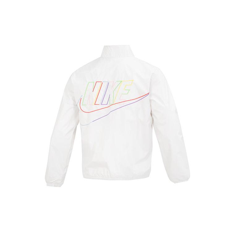 Nike Jackets Men's White Stand Collar Moderate Other DX0673-030