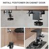 Door Install Locator Carpentry Framework DIY Support Arm Cabinets Frame Mounting Jig Cupboard Mounting Clamp