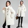 Cotton Jacket Female Winter Hooded Long Padded Warm Jacket Windproof Casual Women's Clothes Thickened Winter Women's Jacket