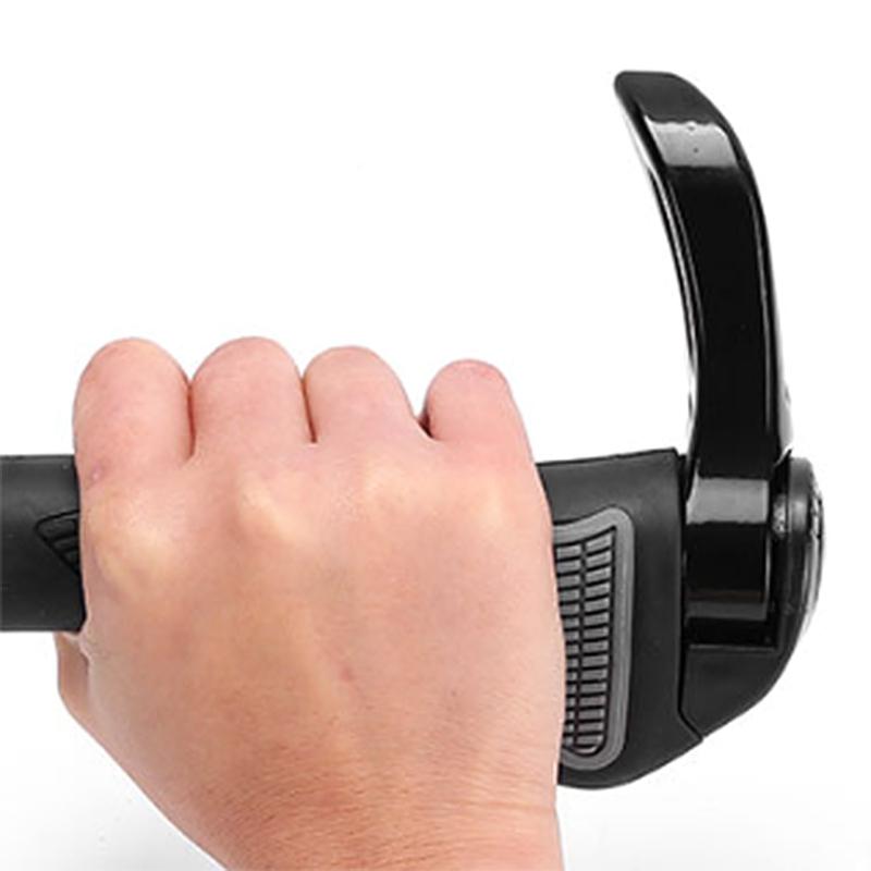 Fahrradgriff Lenker Stoß- und Staubdicht Fahrradgriff Gummi Beidseitig klemmend