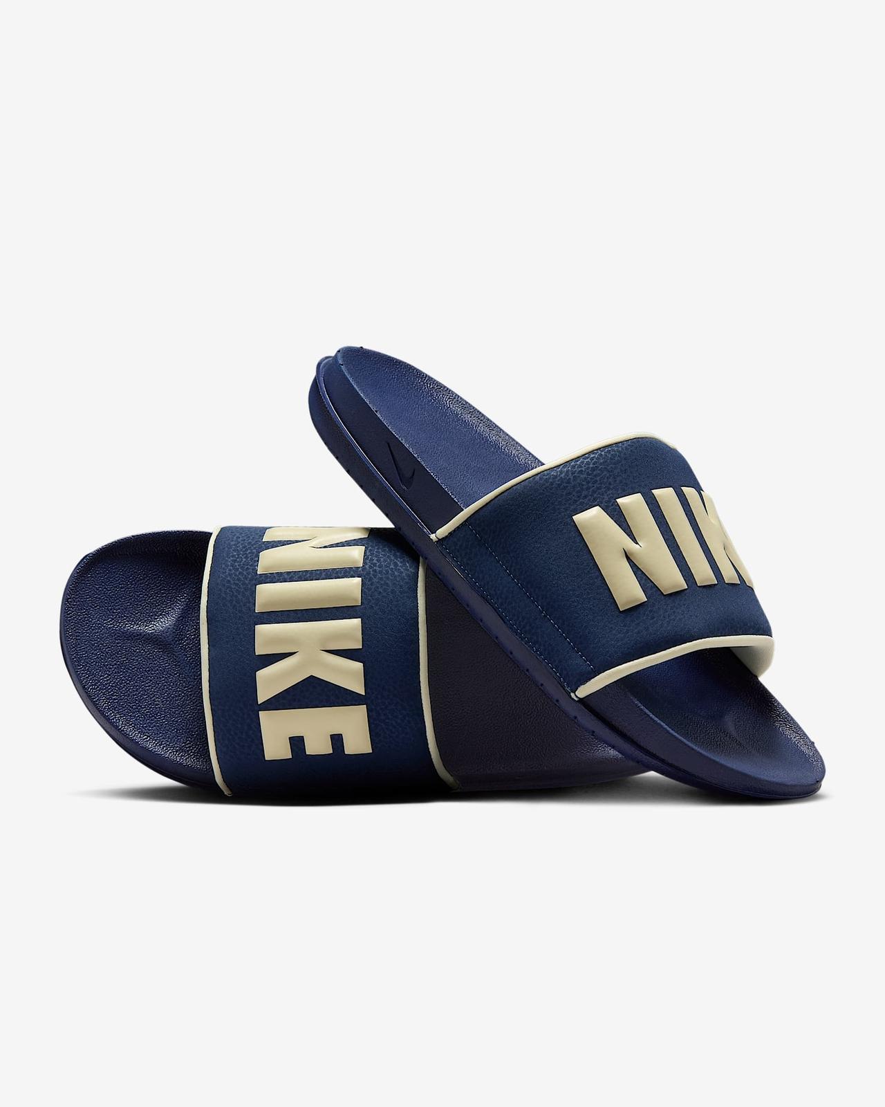 BQ4639-409 Nike Offcourt Slide Midnight Navy Midnight Navy Alabaster (Men s) 7