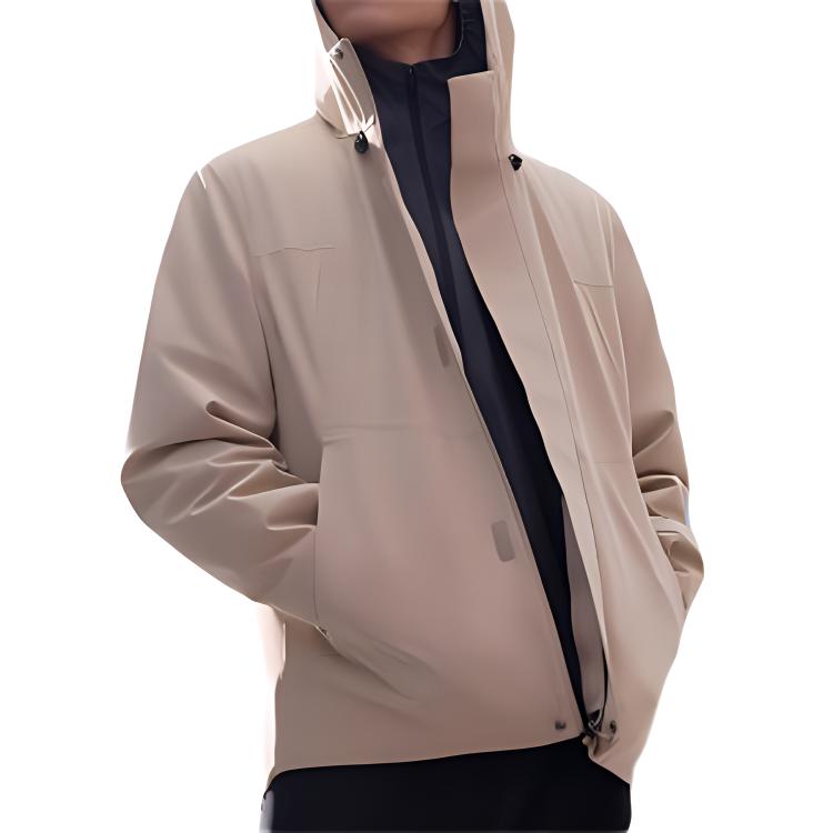 

Anta City Outdoor Series Solid Color Three-In-One Waterproof Windproof Warm Jacket Men Jackets Mica 952447609-3 XL