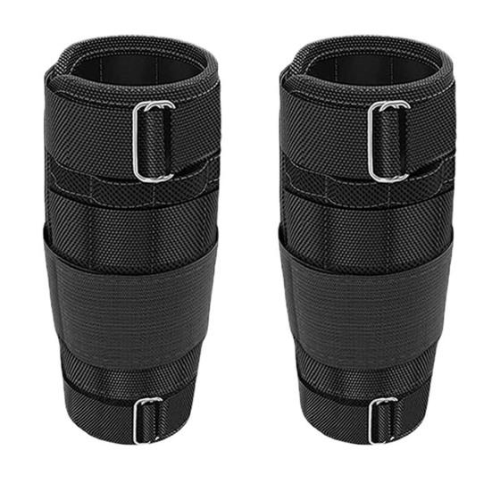 

1 пара песочных мешков с нагрузкой 1 кг, вес регулируемый, съемные утяжелители, стальные леггинсы для силовых тренировок, утяжеленные песочные мешки, фитнес-оборудование чёрный