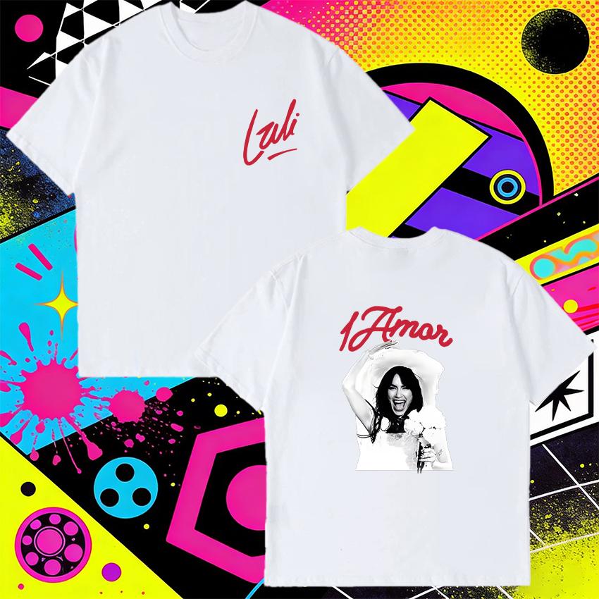 Singer Lali River Tour 2026 Print T Shirt Unisex Unisex Fashion Tee Shirt Casual Loose Cotton Short Sleeve Summer Tshirts Unisex
