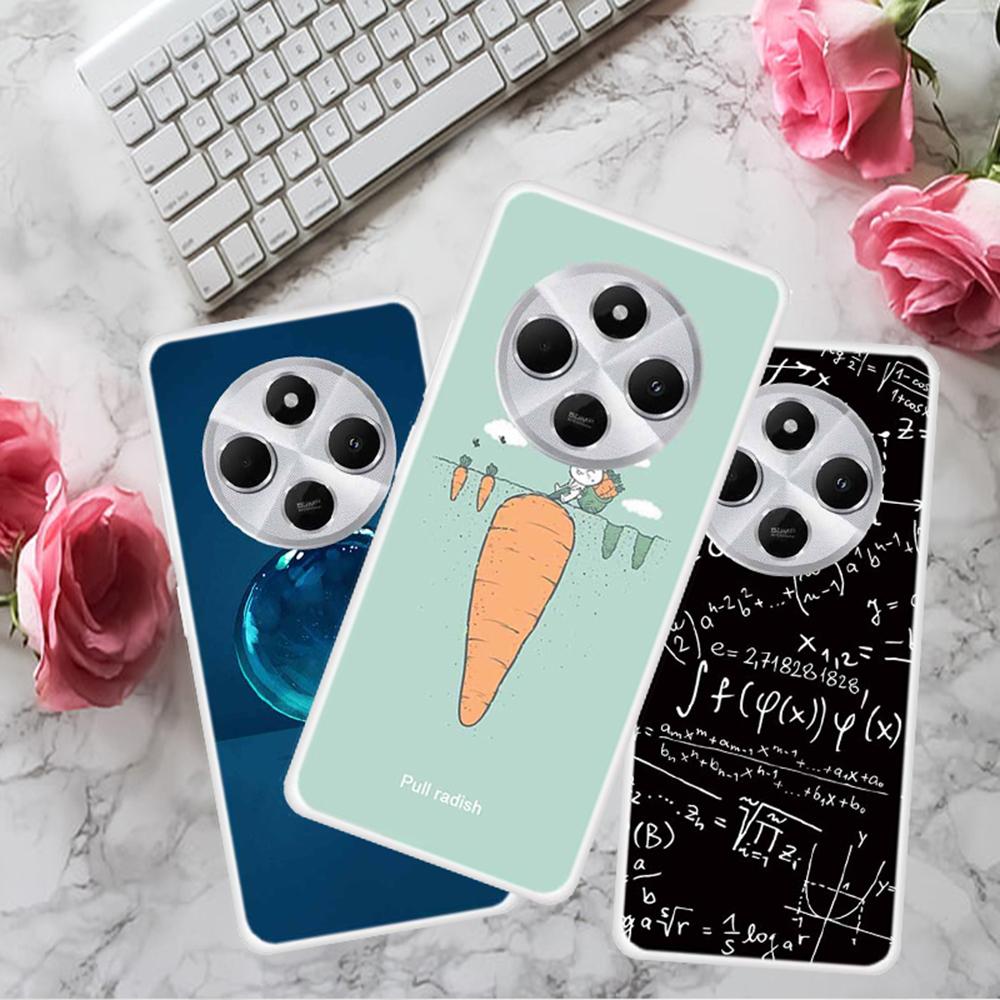 TPU Case for Xiaomi Redmi 14C 4G/14R 5G/Poco C75 4G Pattern Printing Anti-Drop Phone Back Cover