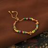Retro Bohemian Stone Beaded Choker Necklace for Women