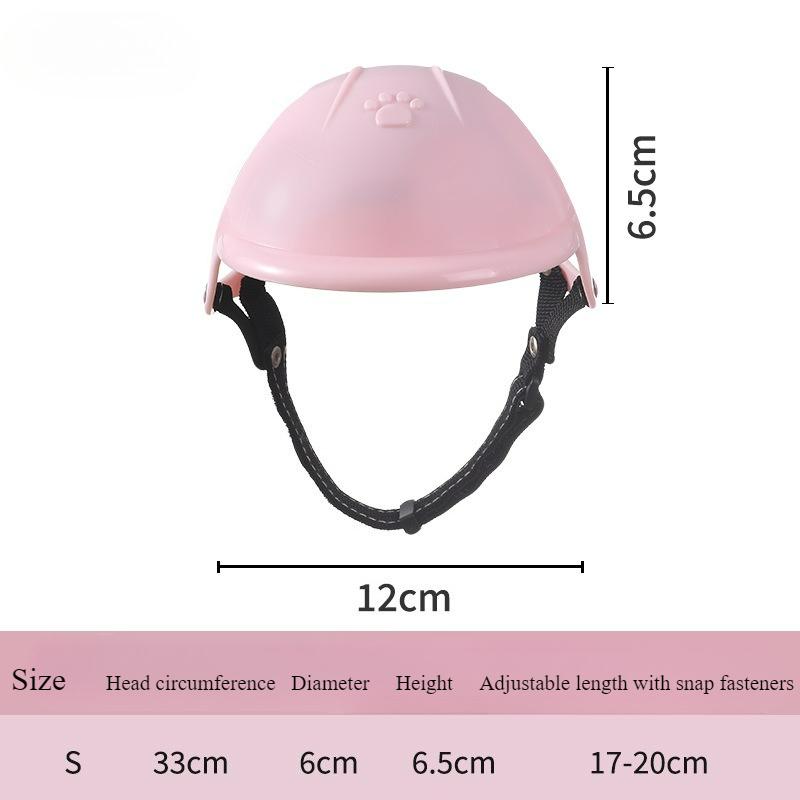 Haustierhelm Kante Mamu Corgi Hund Helm Durchlass Ohr Hartschalenhelm Outdoor Radfahren Lokomotive Hut