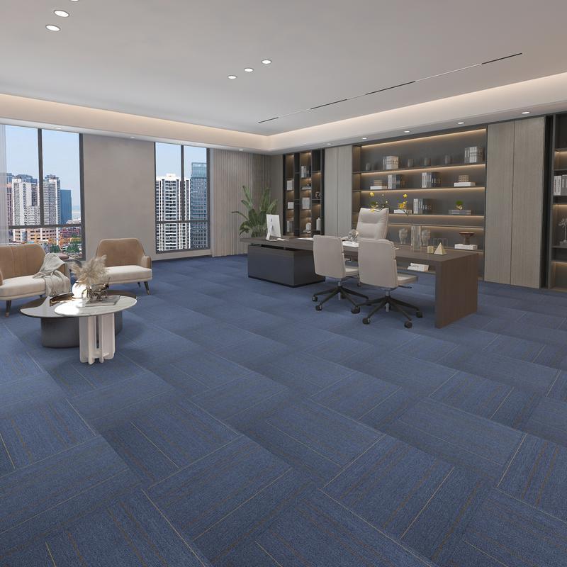 Commercial Billiards and Office Square Splicing Carpet for Hotels and Offices
