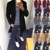 Men's Winter Warm Slim Trench Coat Cardigan For Stylish Formal Outfits