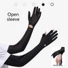 1Pair Ice Silk Sun Protection Sleeves Women Thin Cool UV Protection Arm Sleeves Summer Driving Cycling Men Women Unisex