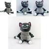 Adorable Cheshire Cat Plush Toy Soft Stuffed Animal Doll From Alice In Wonderland
