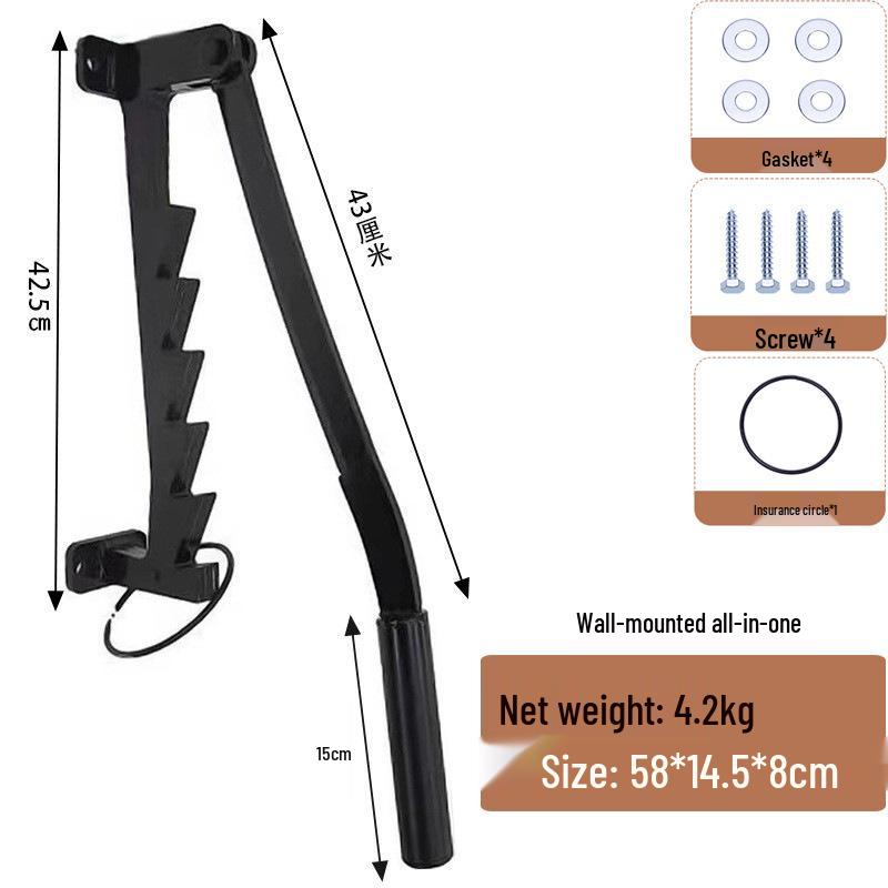 Wandmontierter manueller Holzspalter: Outdoor Camping Brennholz Spaltwerkzeug