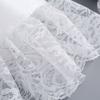 Lace Ruff Collar Wrist Cuffs for Girls Renaissance Victorian Play Medieval Cosplay Victorian Ruffled Lace Cosplay
