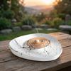 Handmade Mosquito Coil Holder Round/Triangle Mosquito Coil Tray Mosquito Incense Holder  Camping