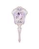 Flowerknows Specchio da Mano Portatile per Trucco Knight Unicorn Shell Pearl Collection Alta Bellezza