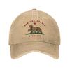 Republika Kalifornia Kapelusz Trucker Merch Dla Unisex Czapka Baseballowa Vintage Czapka Regulowana