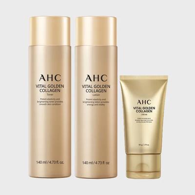 Choose 1 of Vital Golden Collagen Basic 3 (Toner/Lotion/Cream)