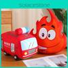 Feuerwehrmann Plüschtier Feuerlöscher Kissen Mit Pp Baumwolle Für Kinder Spielzimmer Dekoration