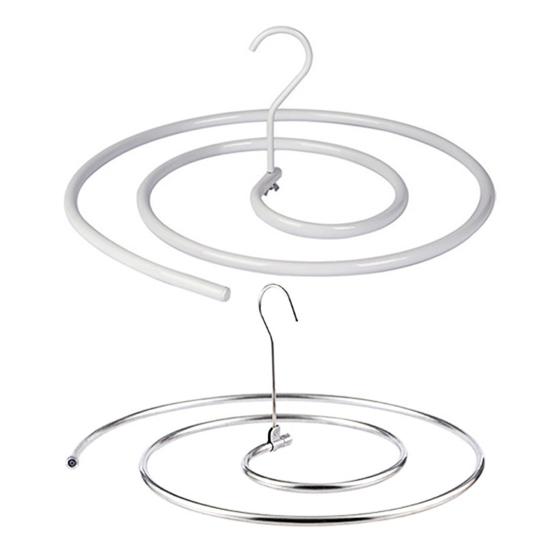 1/2/3Pcs Stainless Steel Spiral Drying Rack Laundry Quilts Blankets Space-Saving Metal Hanger Indoor Outdoor Clothes Stand