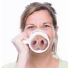 Pig Nose Mug Trick Coffee Mug A Coffee Mug With A Statement