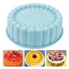 Silicone Round Baking Pan Charlotte Cakes Baking Pan Sponge Flan Mold Shortcake Baking Pan Kitchen Silicone Mould