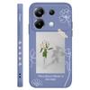 Aquarius Flower Phone Case For Xiaomi Poco F7 X7 X6 F6 M6 M5 M5S F5 X5 F4 X4 M4 F3 M3 X3 Pro 4G 5G GT Silicone Cover