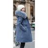 Cotton Jacket for Women Mid-length Thickened Winter Park Jacket