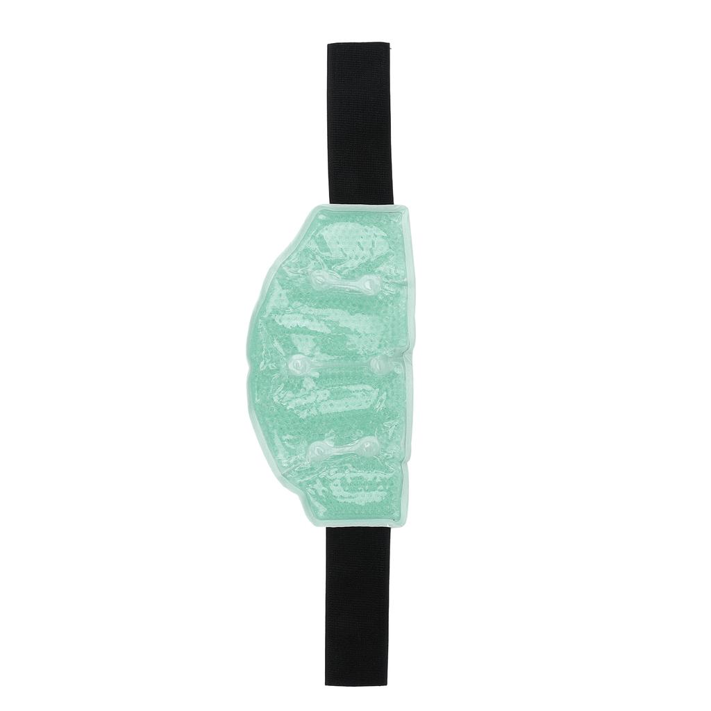 Heiß Kalt Kompresse Nackenpackung Schmerzlinderung Wiederverwendbar Gelperlen Kühltherapie Nackenwickel Grün