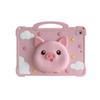 Retractable Stand Protective Case for iPad Air A16 with Pig Design