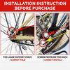 2lots Universals Bike Pedals with High Frictions Surfaces Nonslip Cycling Pedals Strong Grip for Enhances Stability