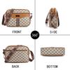 Women's Square Bag Crossbody Bag Multi-compartment Hot-selling Fashion Letter Printing Shoulder Bag Classic