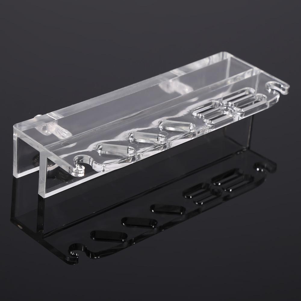 Multicompartments Design Aquarium Tool Holder Acrylic Scraper Spatula Storage Rack Tool Storage