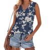 Women's Fashionable Casual Everyday Versatile Floral Print Slim-Fit Summer Tank Top