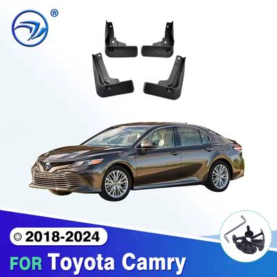 Set Molded Car Mud Flaps For Toyota Camry 2018  Base LE XLE XV70 Mudflaps Splash Guards Mud Flap Mudguards Fender