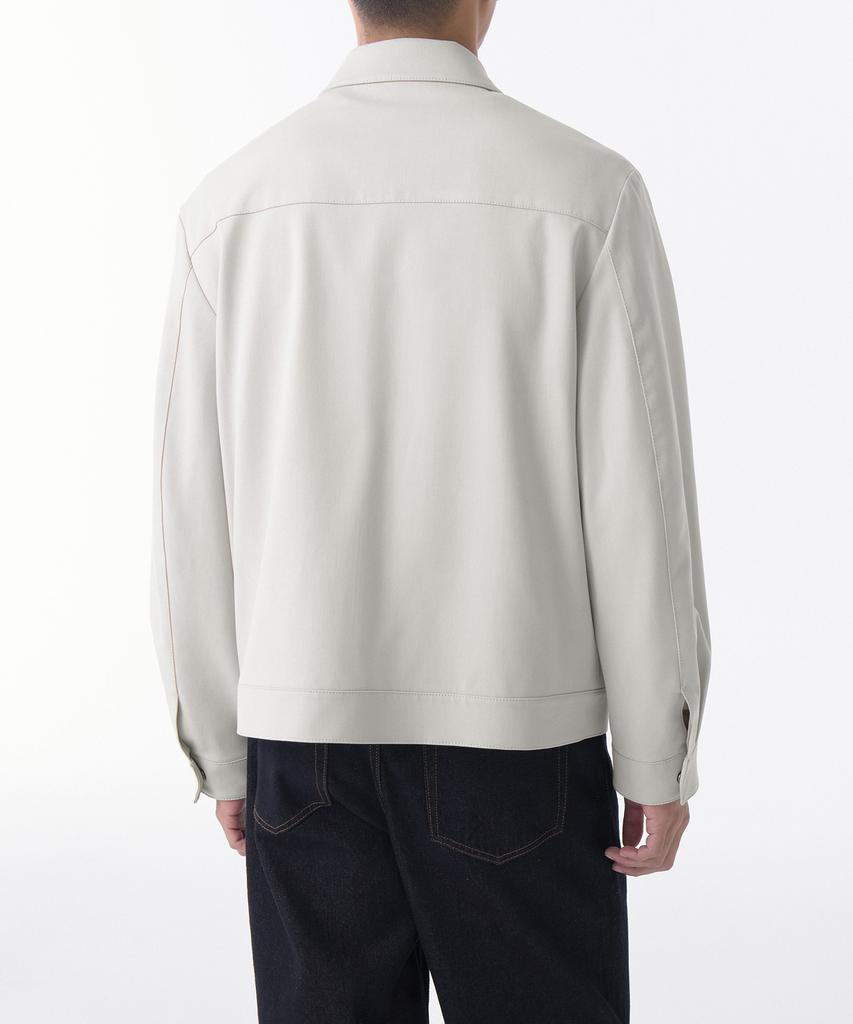 Musinsa Standard Relaxed Minimal Jacket [Dusty Cream]