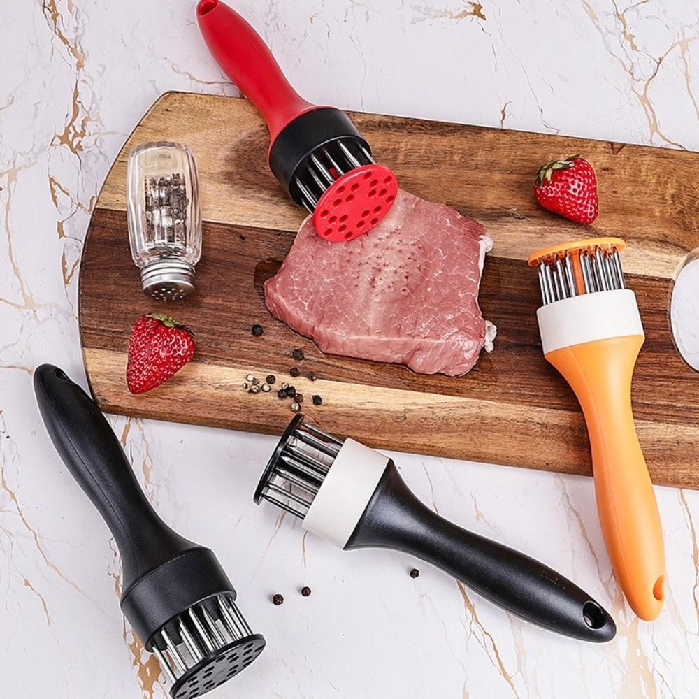 Professional Handheld Loose Meat Needle Practical Multi-Purpose Meat Hammer Heavy Duty Tenderizer Hammer Food Preparation