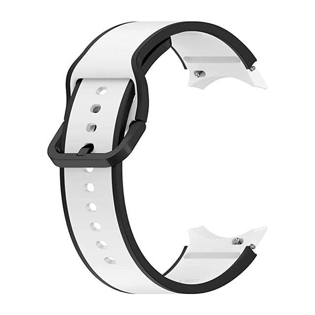 No Gaps Straps for Samsung Galaxy watch 7/6/5 Pro/4 Classic 44mm 40mm 20mm Silicone bracelet correa Galaxy watch 7 band