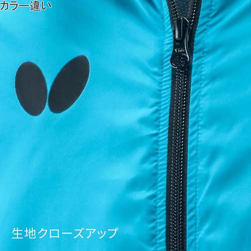 Butterfly Training Jersey, Unisex, Rex Jacket, Table Tennis, Training Wear, 46150 278, Black, Size O