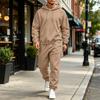 Kleurige Hoodie Set voor Mannen Casual Sweatshirt Outfit voor Lente en