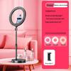 18" Mobile Phone Live Broadcast Stand with Fill Light & Beauty Slimming Filter for TikTok