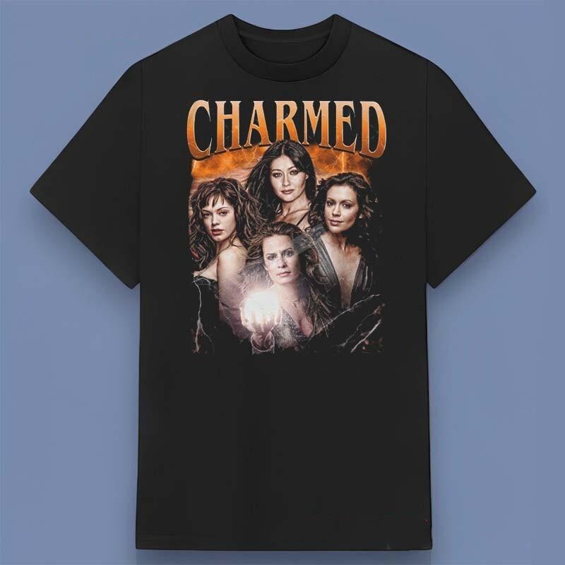 Vintage Charmed TV Series T-Shirt Perfect Everyday Wear Gift Full Size S-4XL