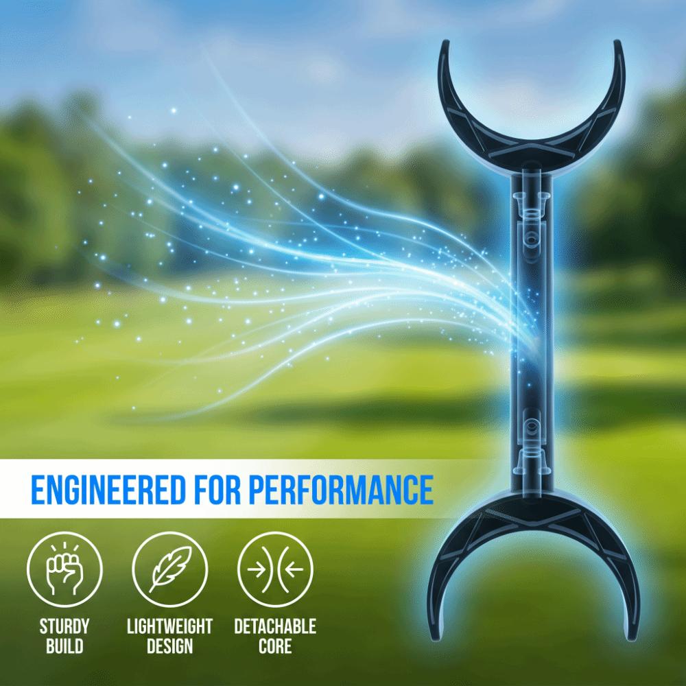 Detachable Structure Swing Exerciser Plastic Material Practice Tool Swing Correction