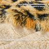 HOMORE Fluffy Leopard Blanket, Plush Cheetah Print Throw Blankets Soft Faux Fur Bed Throw for Decorative Couch Chair Sofa, Washable and Lightweight,