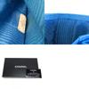 Used CHANEL Bifold Wallet COCO Mark Gamaguchi Caviarskin Blue Accessory