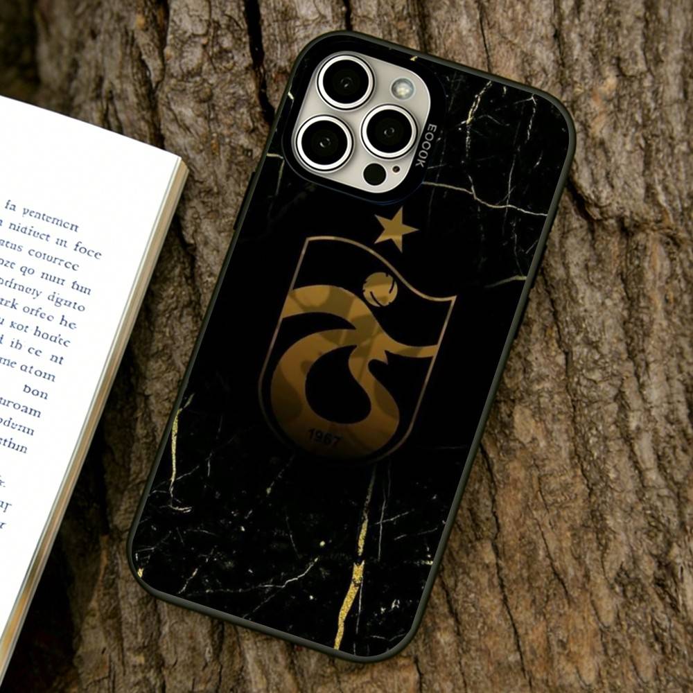T-Trabzonspor Handyhülle Für iPhone 17,16,15,14,13,12,11 Plus,Pro Max,XS,Bunte Silber Schwarz Hülle